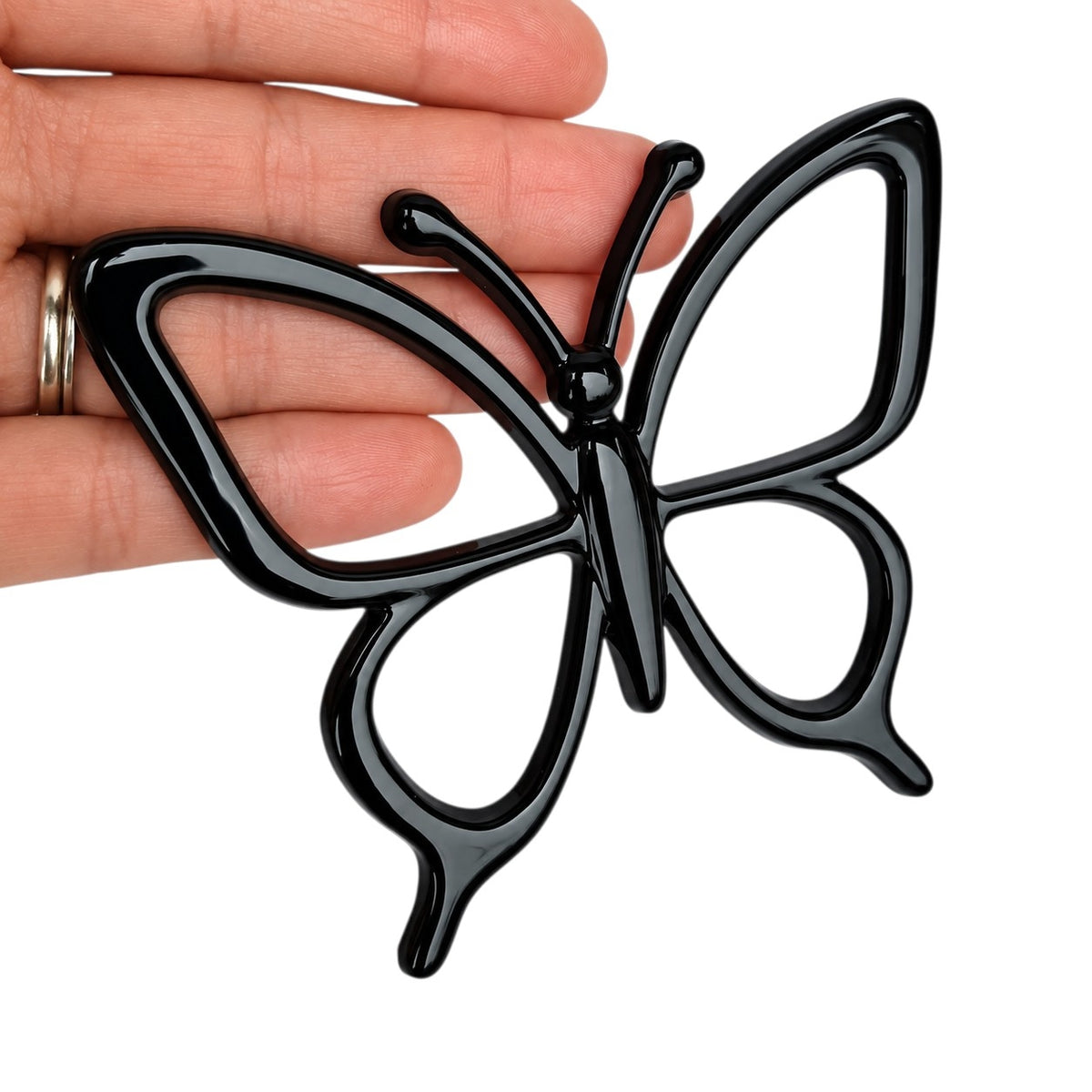Butterfly Car Emblem (Black)